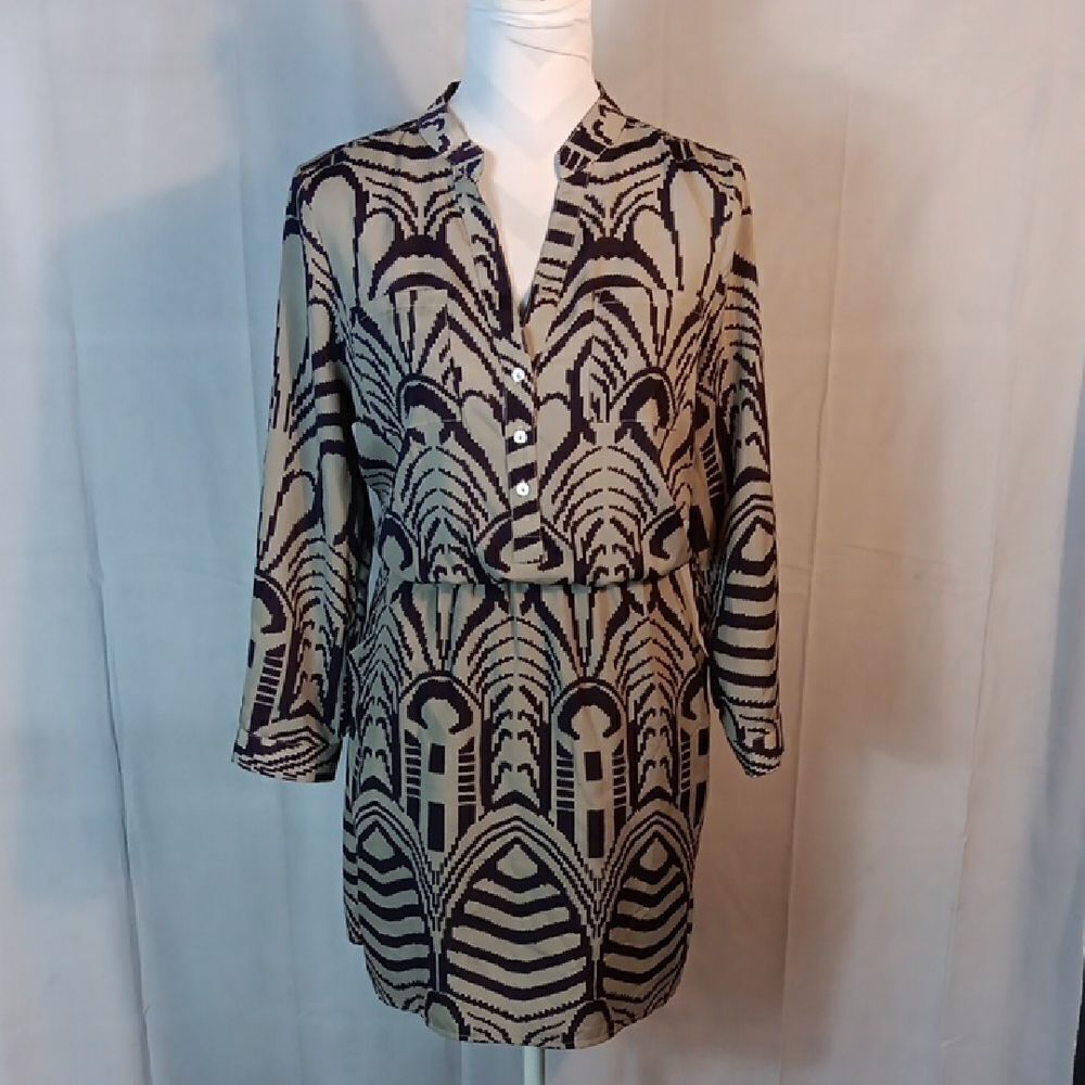 Ellison Chic Patterned Dress